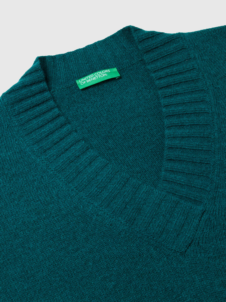 V NECK SWEATER L/S Women image number 7